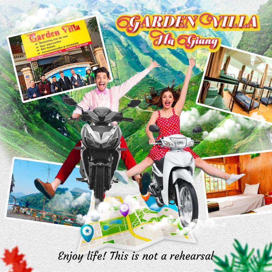 Garden Villa Homestay And Tour Motorbike&Car For Rent Хазянг Экстерьер фото